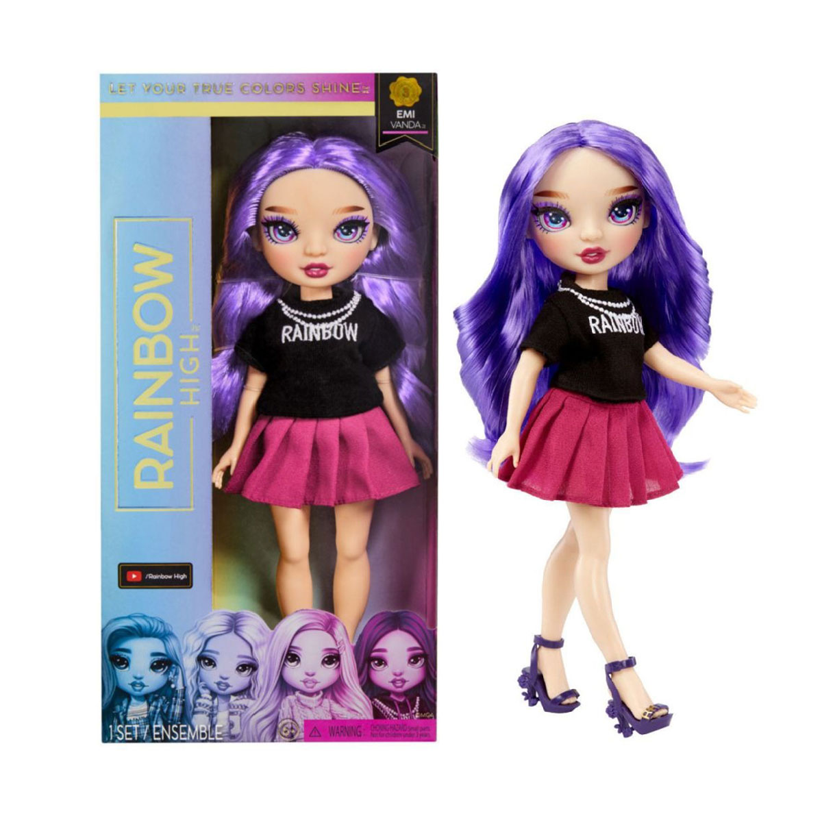 Лялька Rainbow Орхідея Унісекс Kiddisvit MGA Entertainment Inc 987918