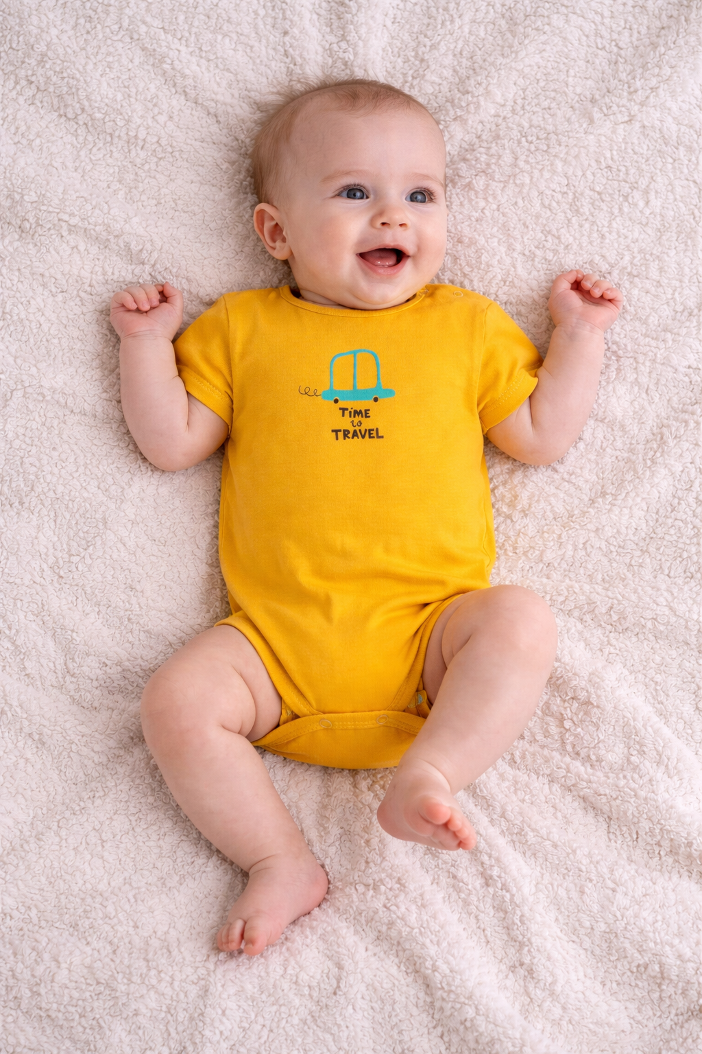 Боді для хлопчика жовтий Bembi бд216/500