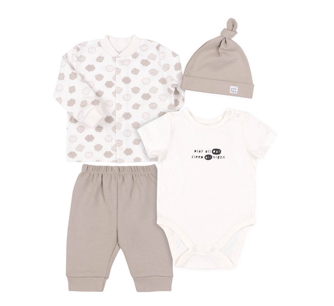 Комплект для хлопчика бежевий Bembi кп251/G01