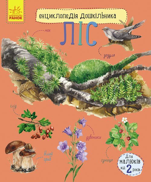 Книга Енциклопедія дошкільника: Унісекс RanokCreative Ліс/ед