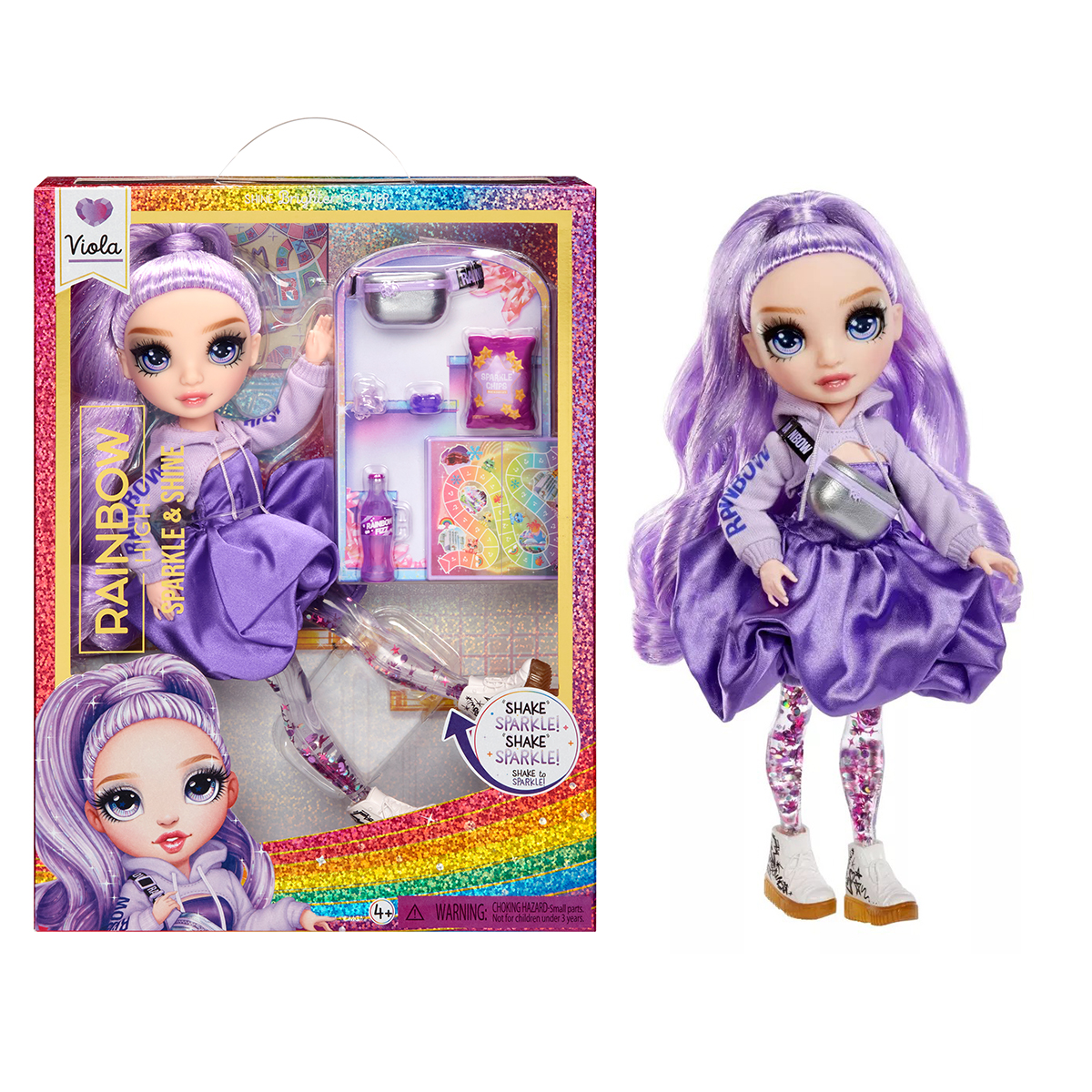 Лялька Rainbow серія "Sparkle Shine" Віола Унісекс Kiddisvit MGA Entertainment Inc 427810
