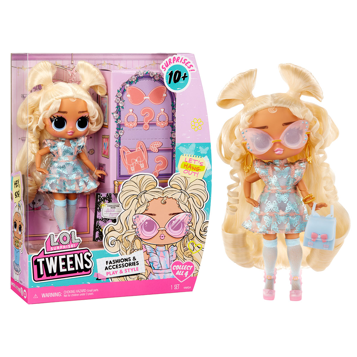 Лялька LOL Олівія Флаттер  із серії "Tweens Core" Унісекс Kiddisvit MGA Entertainment Inc 559412